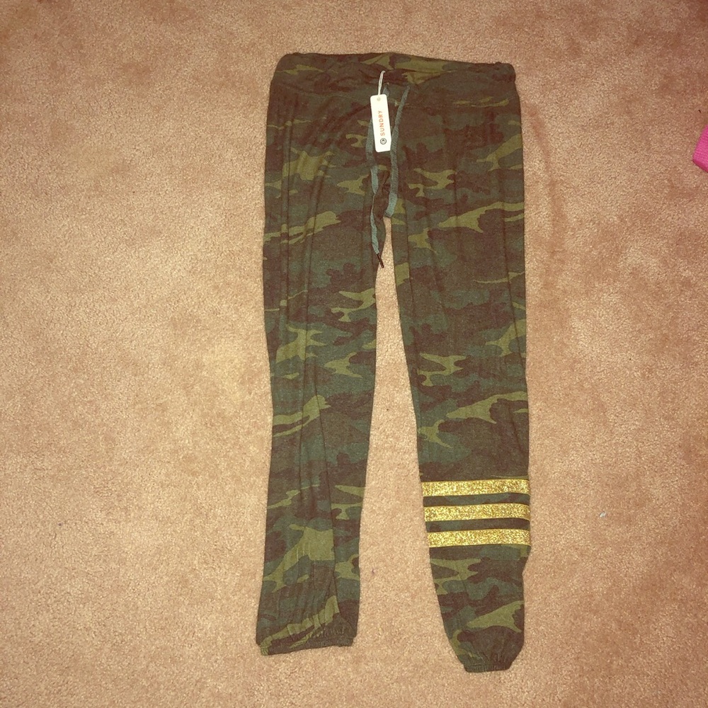 Camo joggers